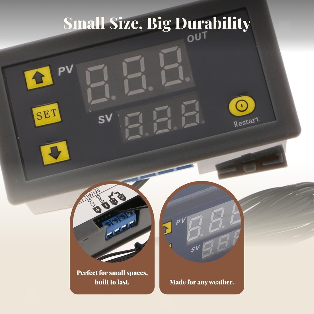 W3230 Digital Display -50~120°C Temperature Controller