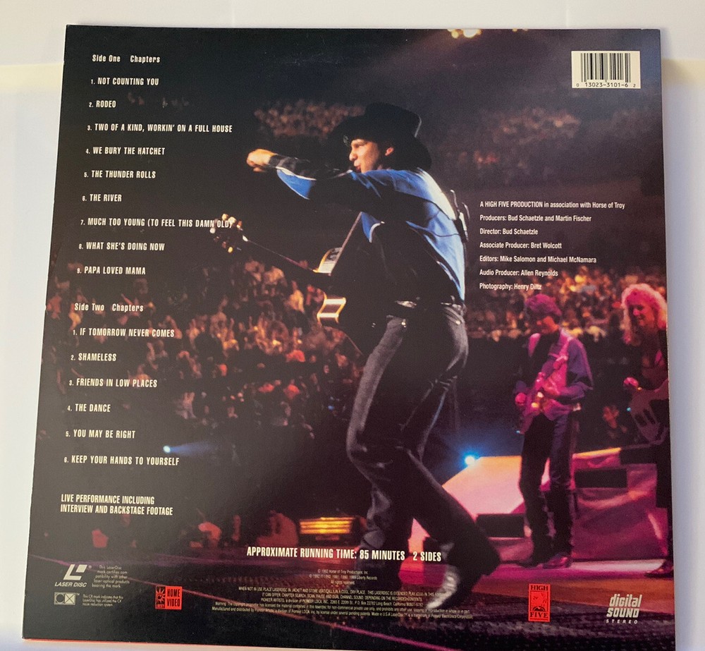 This Is Garth Brooks laser Disc