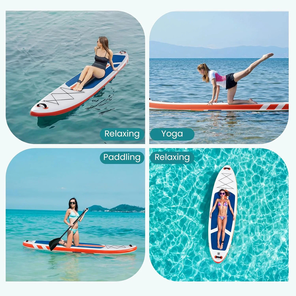Inflatable Paddle Board Equipped with SUP Paddle Board Accessories
