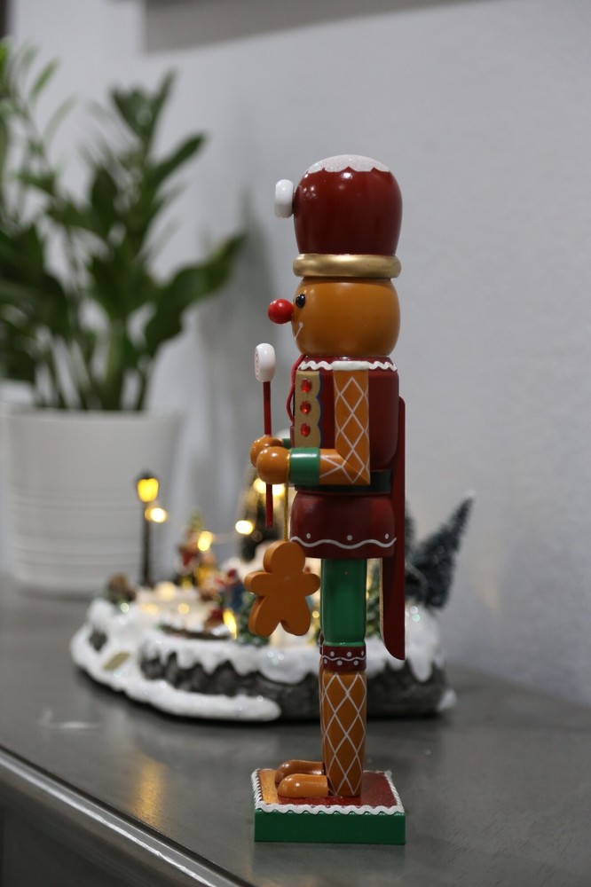 Christmas Nutcracker Decoration Ginger Breadman 14 inches