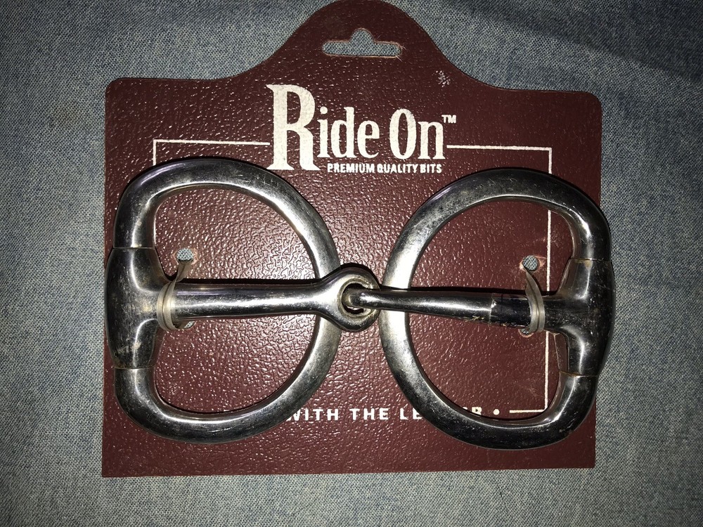Stainless Steel Eggbutt Snaffle Bit