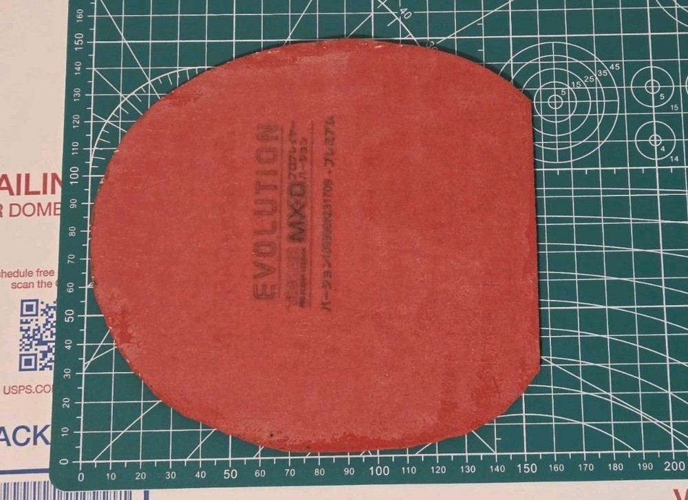 Tibhar Evolution MX-D Table Tennis Ping Pong Rubber Precut 2.1 Sponge RED