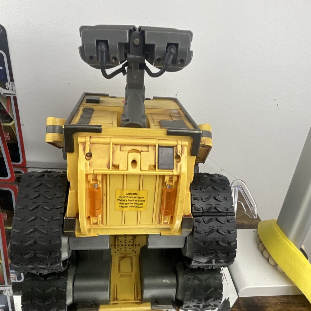 Disney Pixar WALL-E Interactive Robot Thinkway No Remote WORKS! 10” Toy HTF Read
