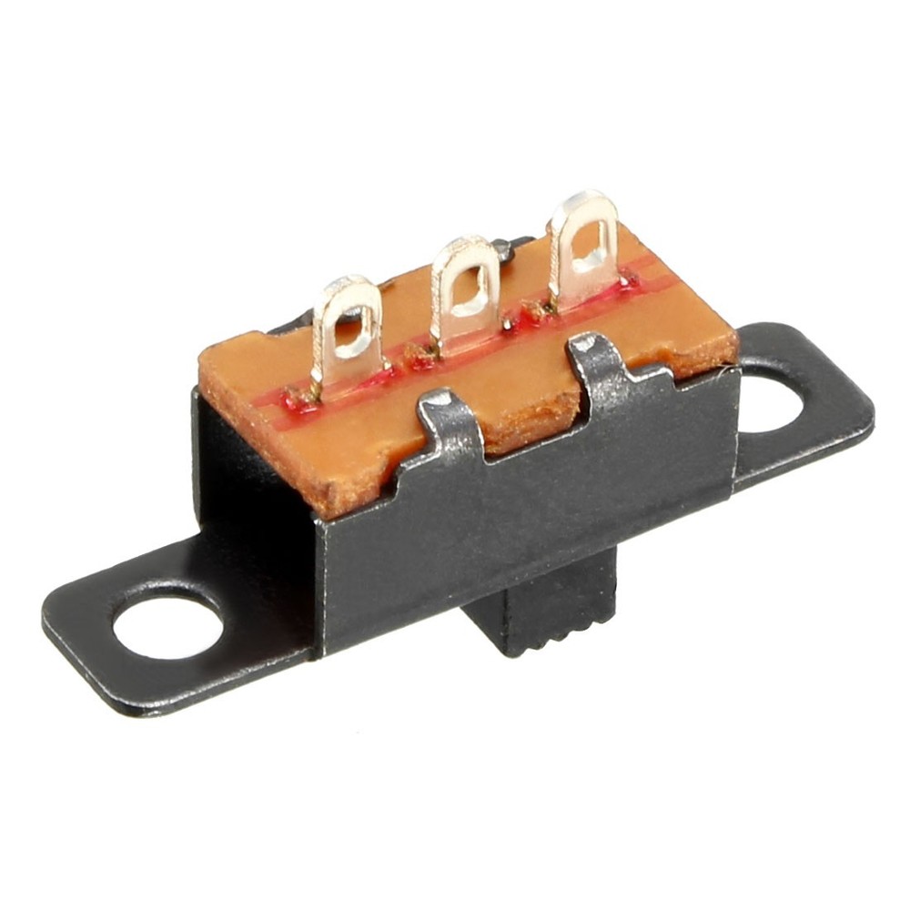 4pcs 3mm Vertical Slide SPDT Switch 3 Terminal PCB Panel Hitch