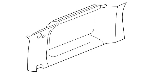 Genuine GM Window Molding 25820002