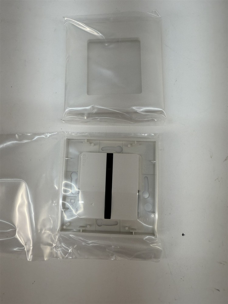 Simu Hz Surface Mounted Wireless Wall Switch, 1 channel (white) 2008577