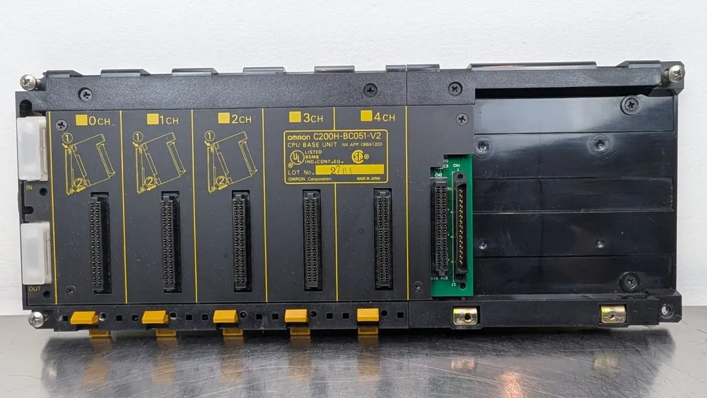 Omron C200H-BC051-V2 CPU Base Unit 5-Slot