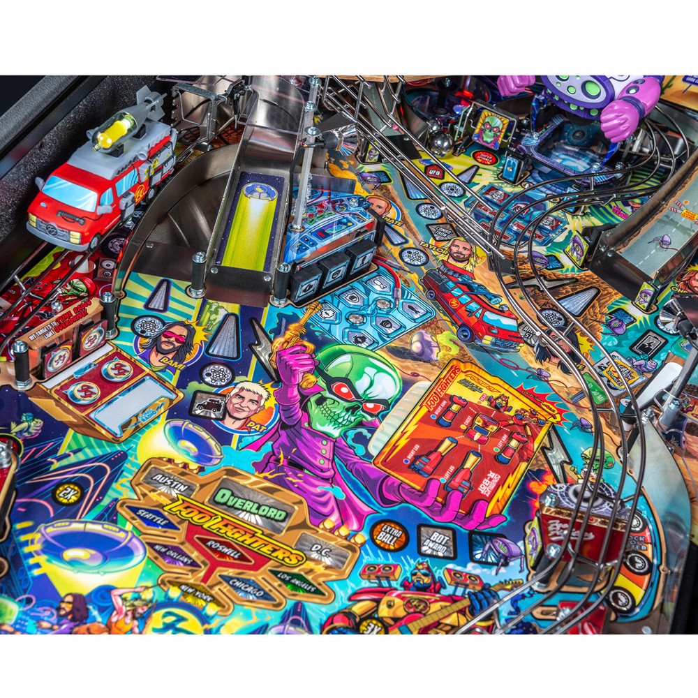 Stern Foo Fighters Premium Pinball Machine