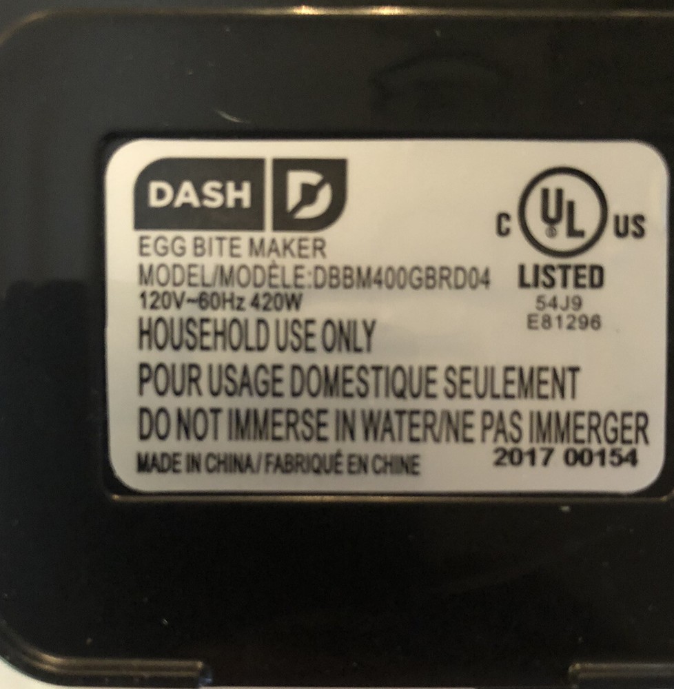 Dash Egg Bite Maker -Red- used but in very nice condition