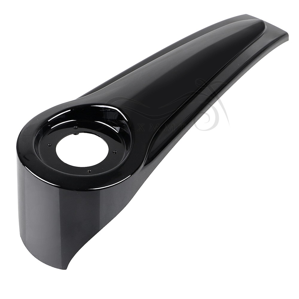 Gloss Black ABS Stretched Dash Panel For Harley Electra Glide FLHT FLHTC FLHTCU