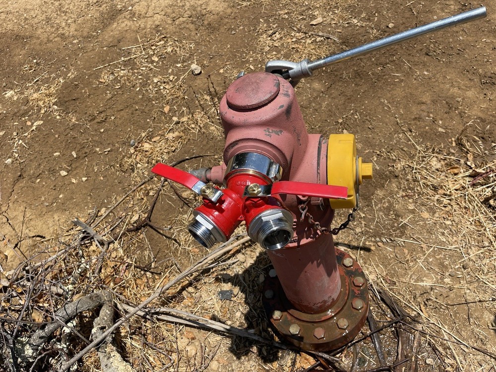 ￼ Fire Safe Home Bundle Including 1 Attack Fire Hose, Hydrant Valve, Wrench, Noz