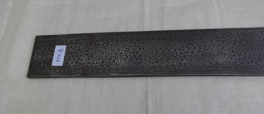 Custom Damascus steel Ring pattern Billet for knife making supply 40.5cm