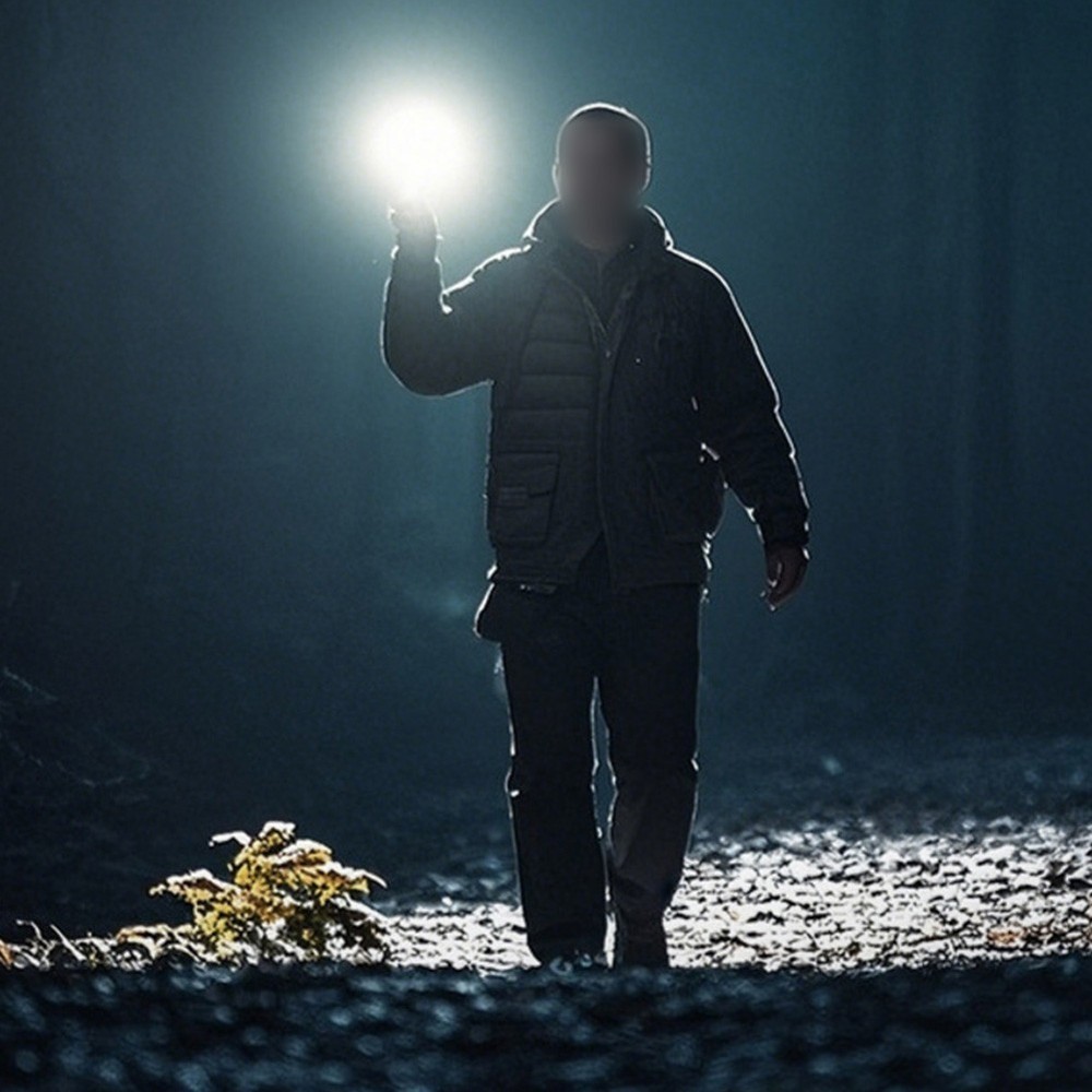 Lightweight Waterproof Mini Flashlight Keychain with Six Lighting Modes