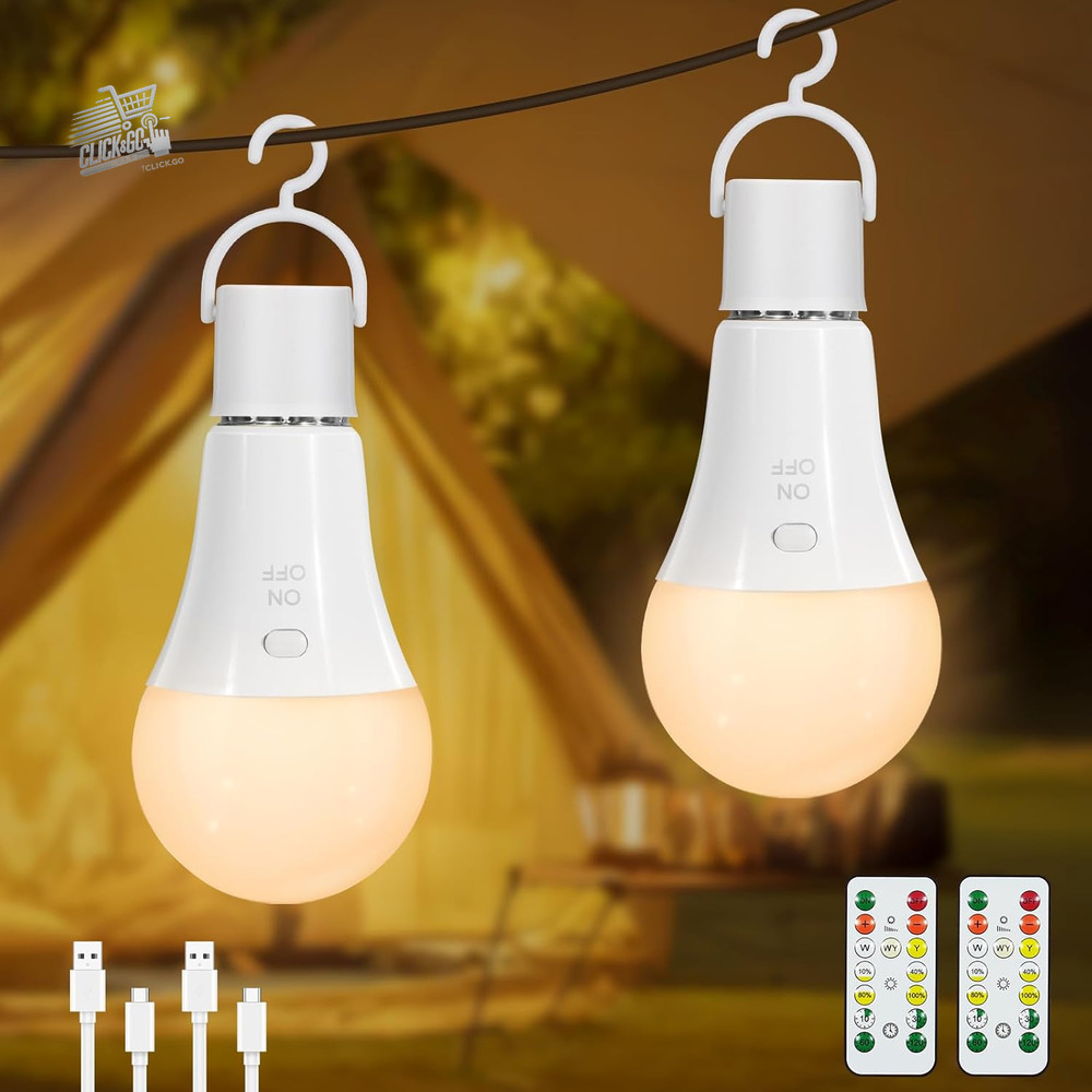 Rechargeable LED Bulb E27 With Timing Function - LED Battery Operated Lights