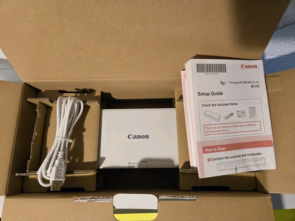 canon imageformula r10 Open Box