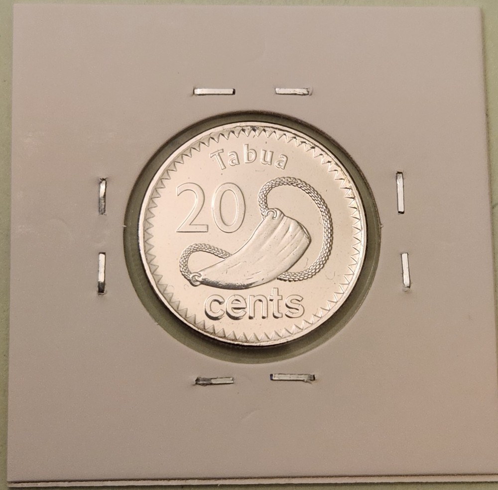 Fiji coin, 20 Cents, 2012