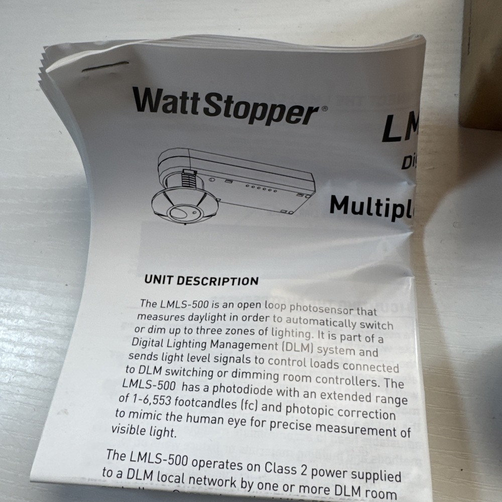 WATTSTOPPER LMLS-500