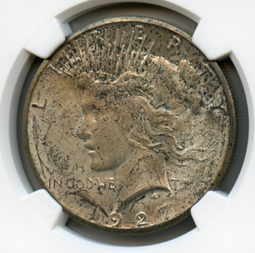 1927 Peace Silver Dollar NGC MS 64