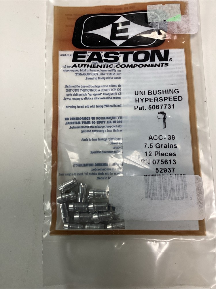 Easton ACC-39 Uni-Bushing 12 Pack