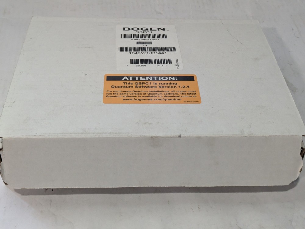 Bogen QSPC1 Quantum Multicom IP Processor Card Module Factory Sealed NOS 1.2.4