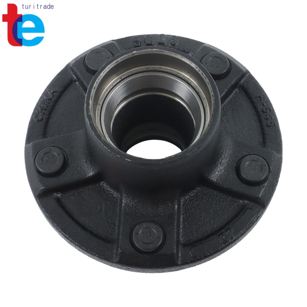 For 5x5'' Hub Kit for 3500 lbs Axle 2 Sets 5 on 5'' Trailer Hub Kit