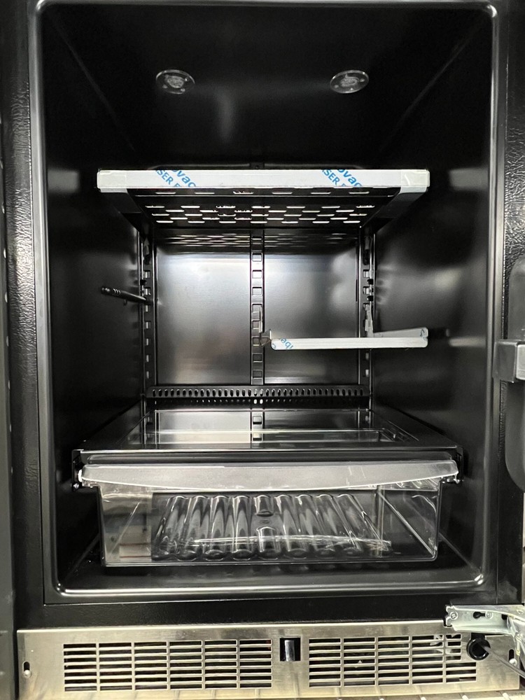 Marvel MA24RAS2LB 24" Black Undercounter Compact Refrigerator