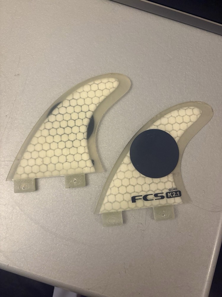 FCS K2.1 PC Quad Fin Rears only set
