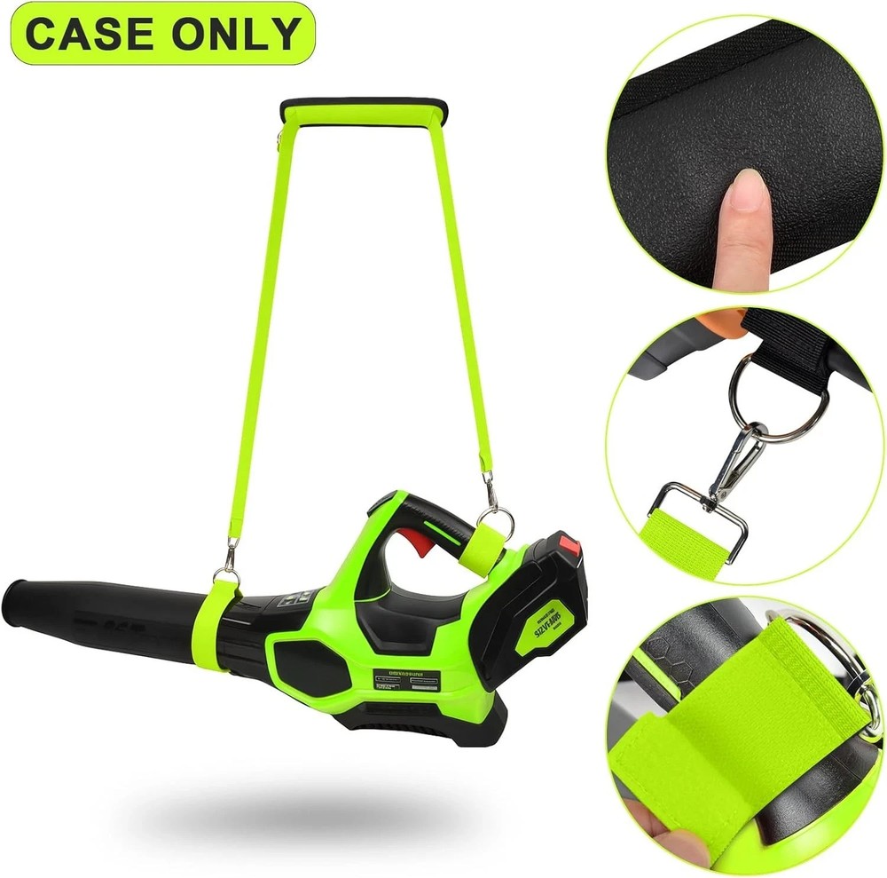 Universal Shoulder Strap for Leaf Blower & String Trimmer, Compatible Green
