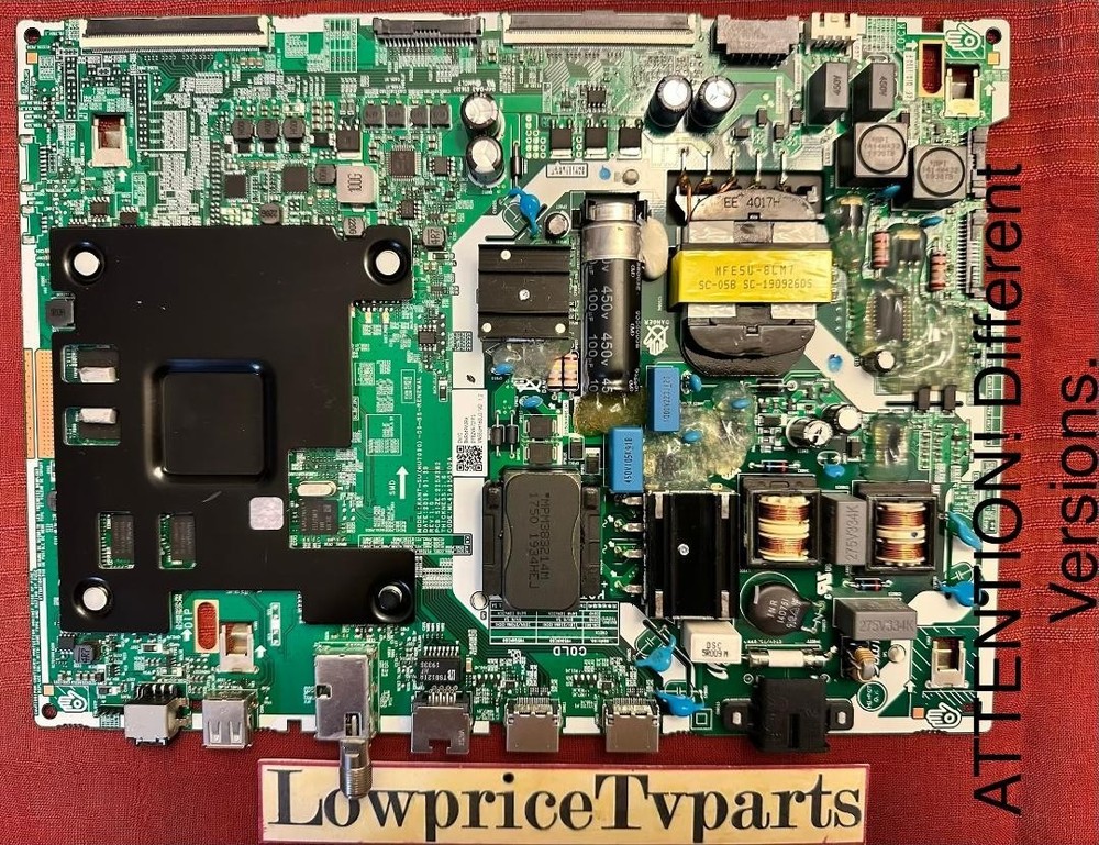 SAMSUNG 55” Power/Main Board BN96-49639A Version: CA02 (Different Versions)