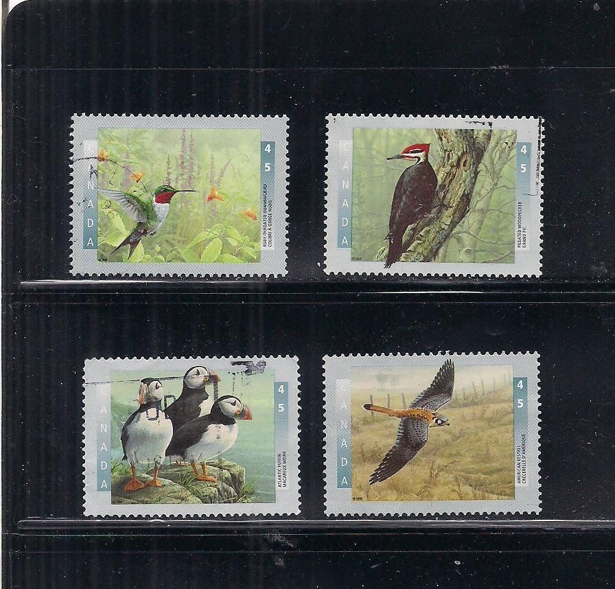Canada 1591-1594 used birds