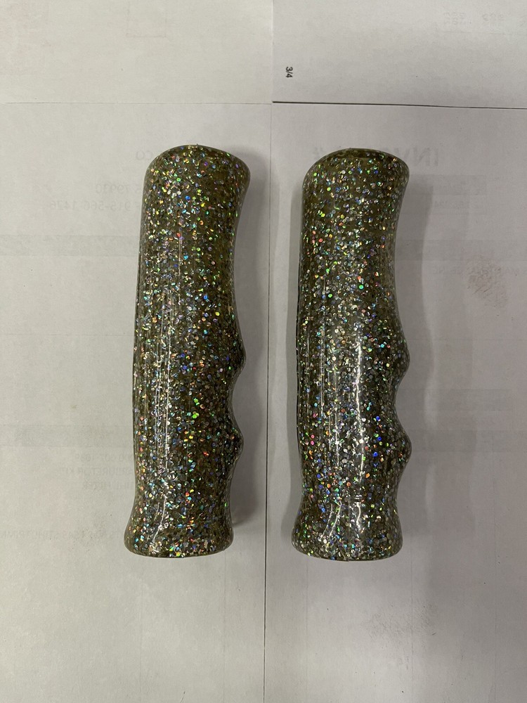 SPARKLE Clear Bicycle Handlebar Grips