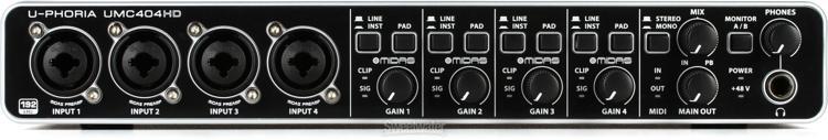 Behringer U-Phoria UMC404HD USB Audio Interface
