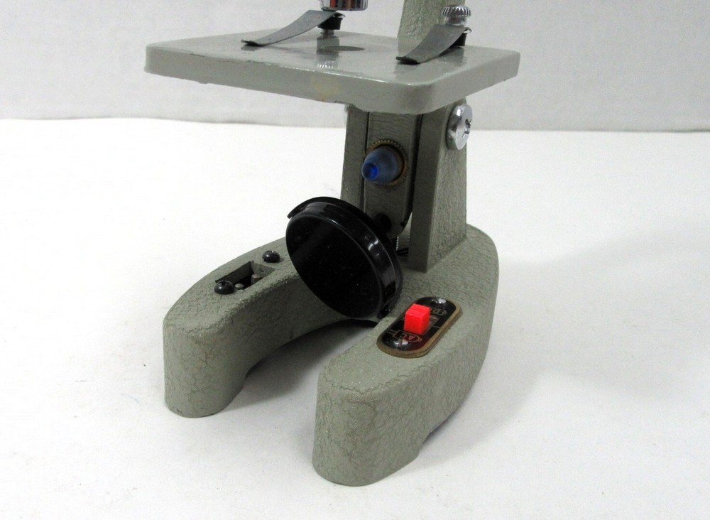 VINTAGE SCOPE INSTRUMENTS MICROSCOPE MODEL #5466 W/ BOX, MANUAL, & ACCESSORIES