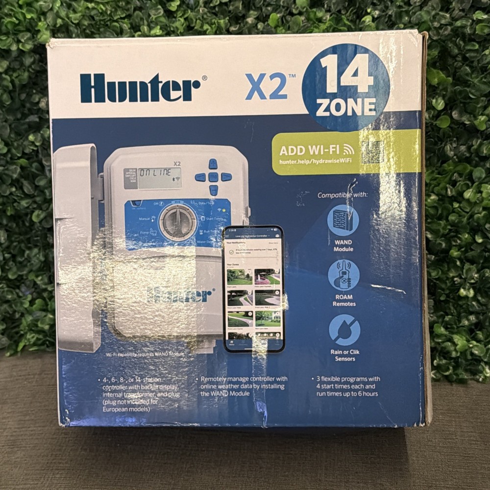 Hunter Hydrawise X2-1400 14 Station Hydrawise Controller Wifi Capable