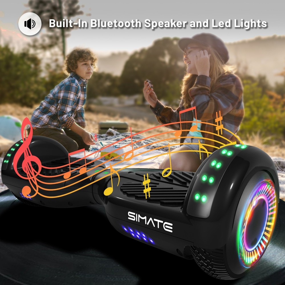 Commugo Hoverboard Electric Bluetooth Self-Balancing Scooter for All age UL 2272