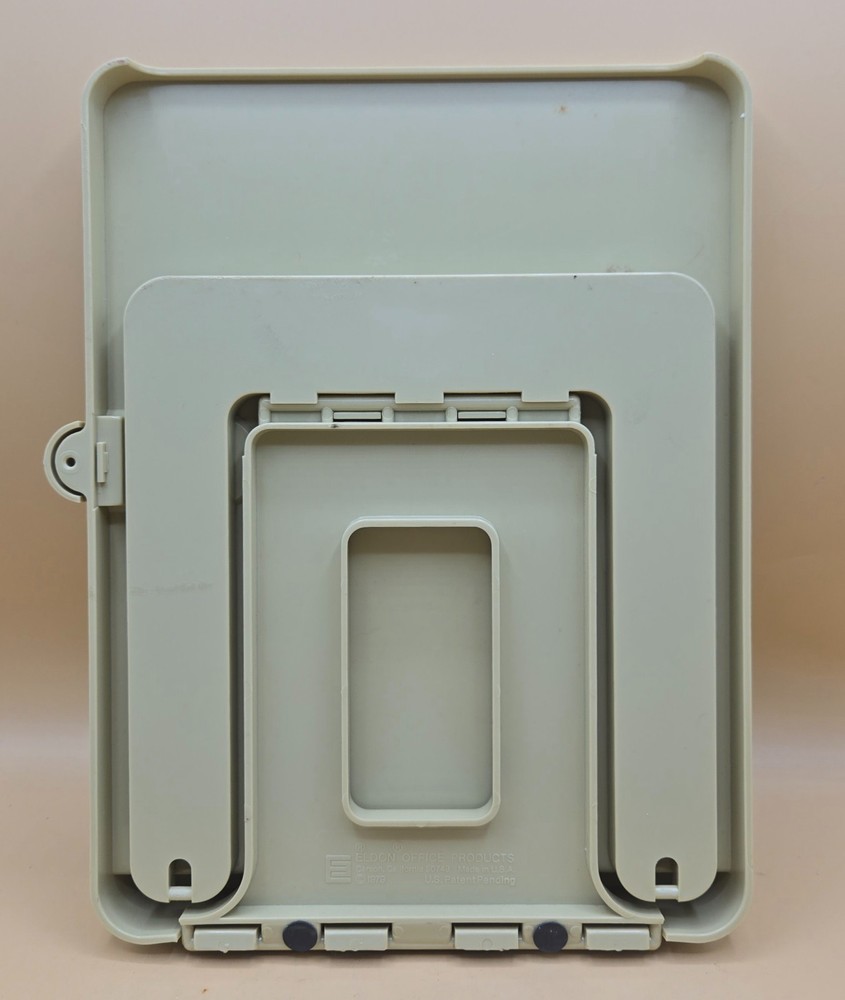 VINTAGE 1979 Eldon Sten-ette Plastic Document Holder Stand for Typing or Recipes