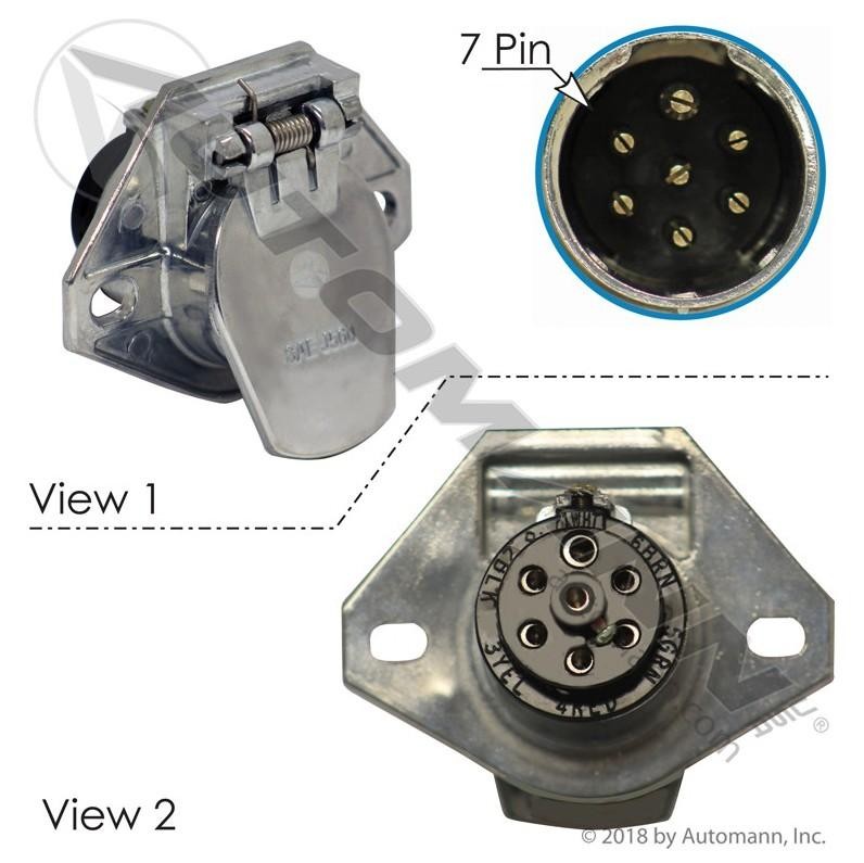 7 Pin Trailer Socket