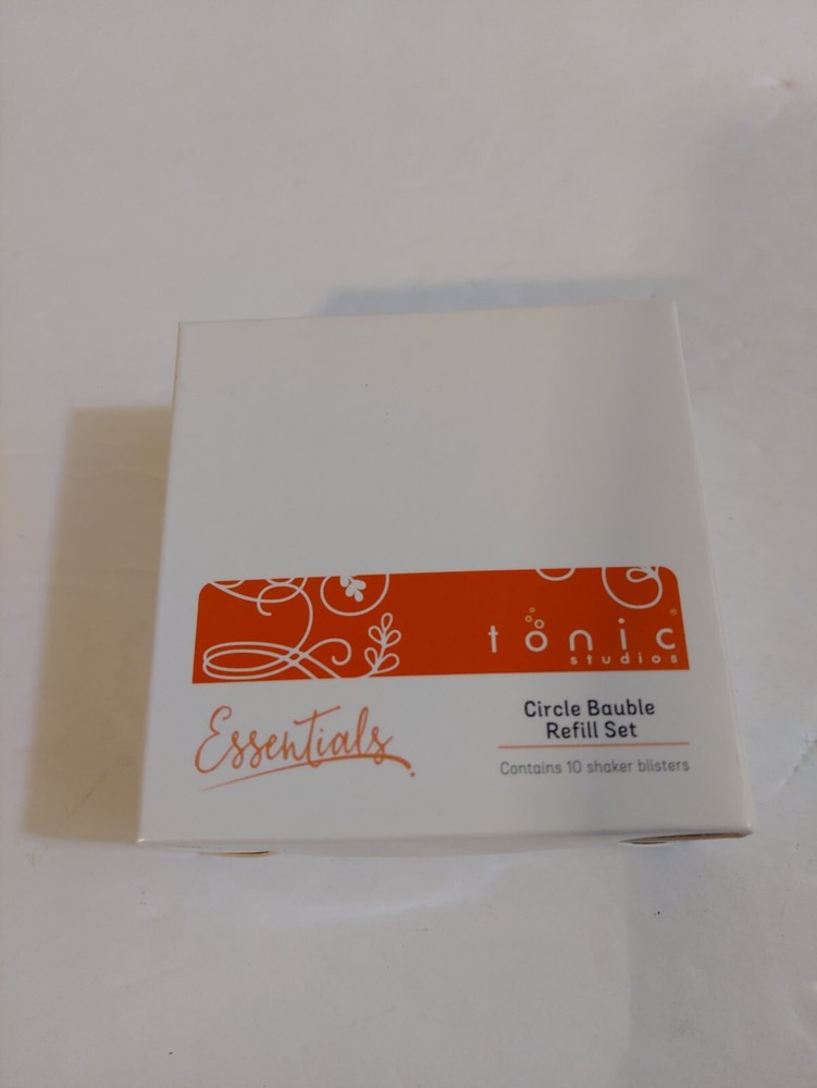 NEW Tonic Studios Essentials Circle Bauble Blister Refill Set 10 pc