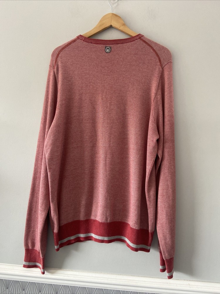 Duck & Cover Jumper 2xl Red Men’s Pullover