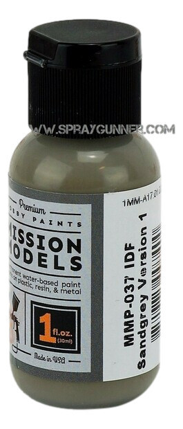 Mission Models Paints Color: MMP-037 IDF SandGrey Version 1