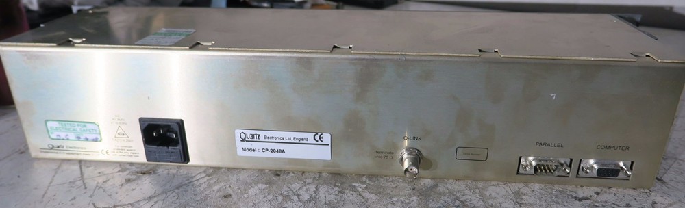 Evertz cp2048a router matrix panel