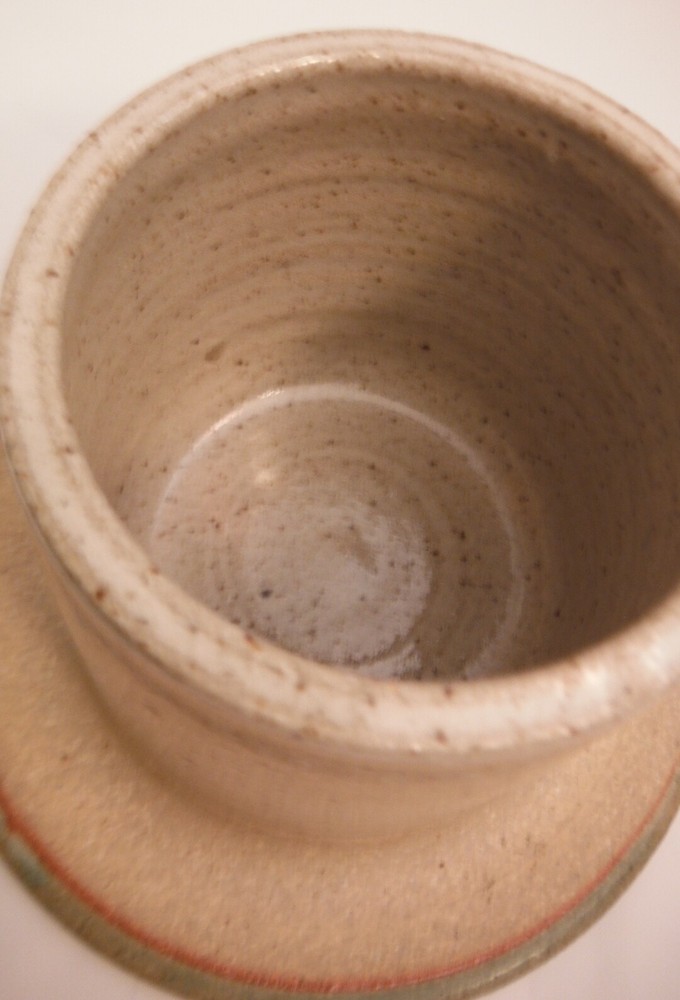 Art Pottery Studio Soft Butter Keeper Ceramic stoneware glazed