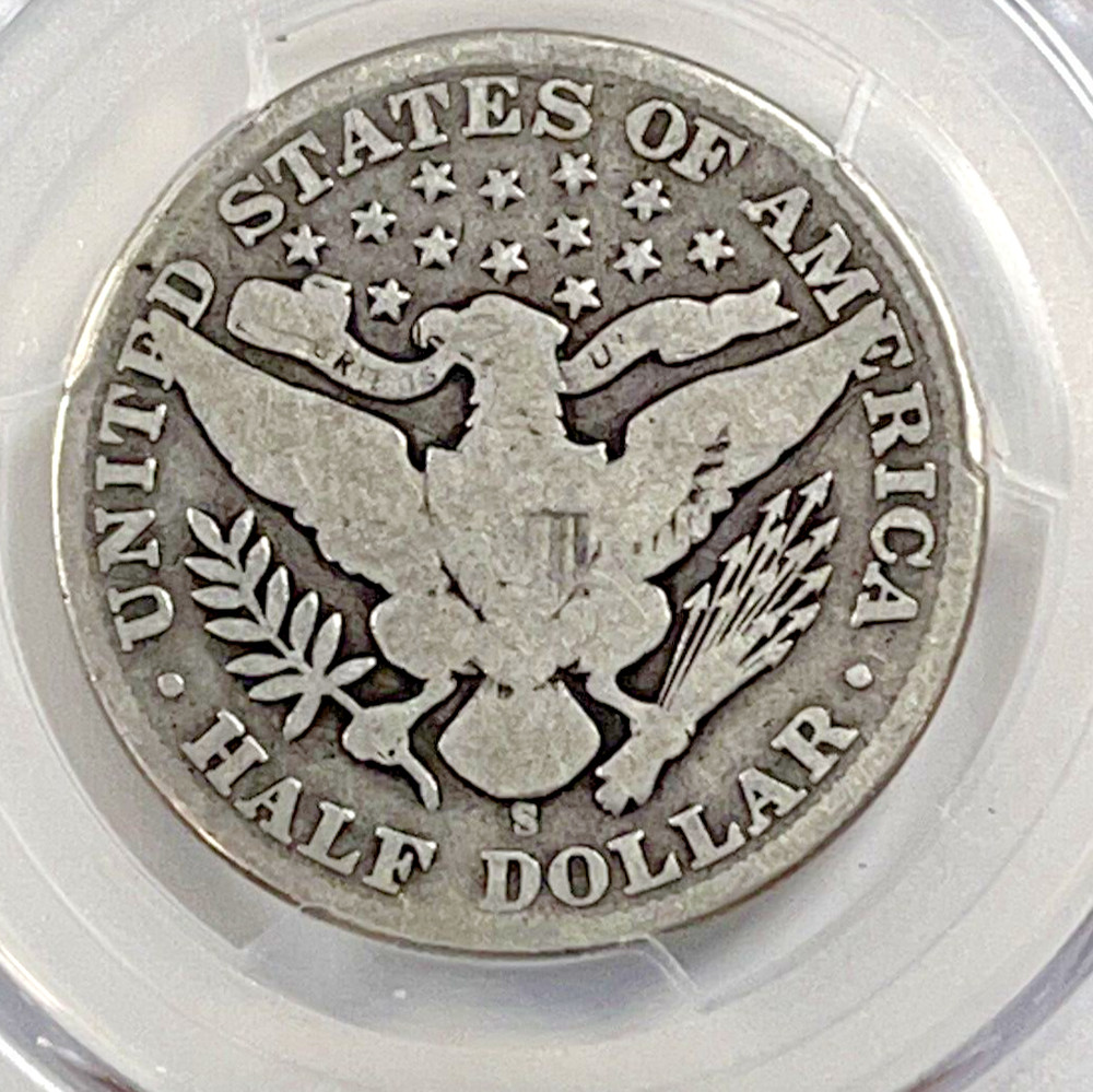 1904-S Barber Half Dollar : PCGS G06