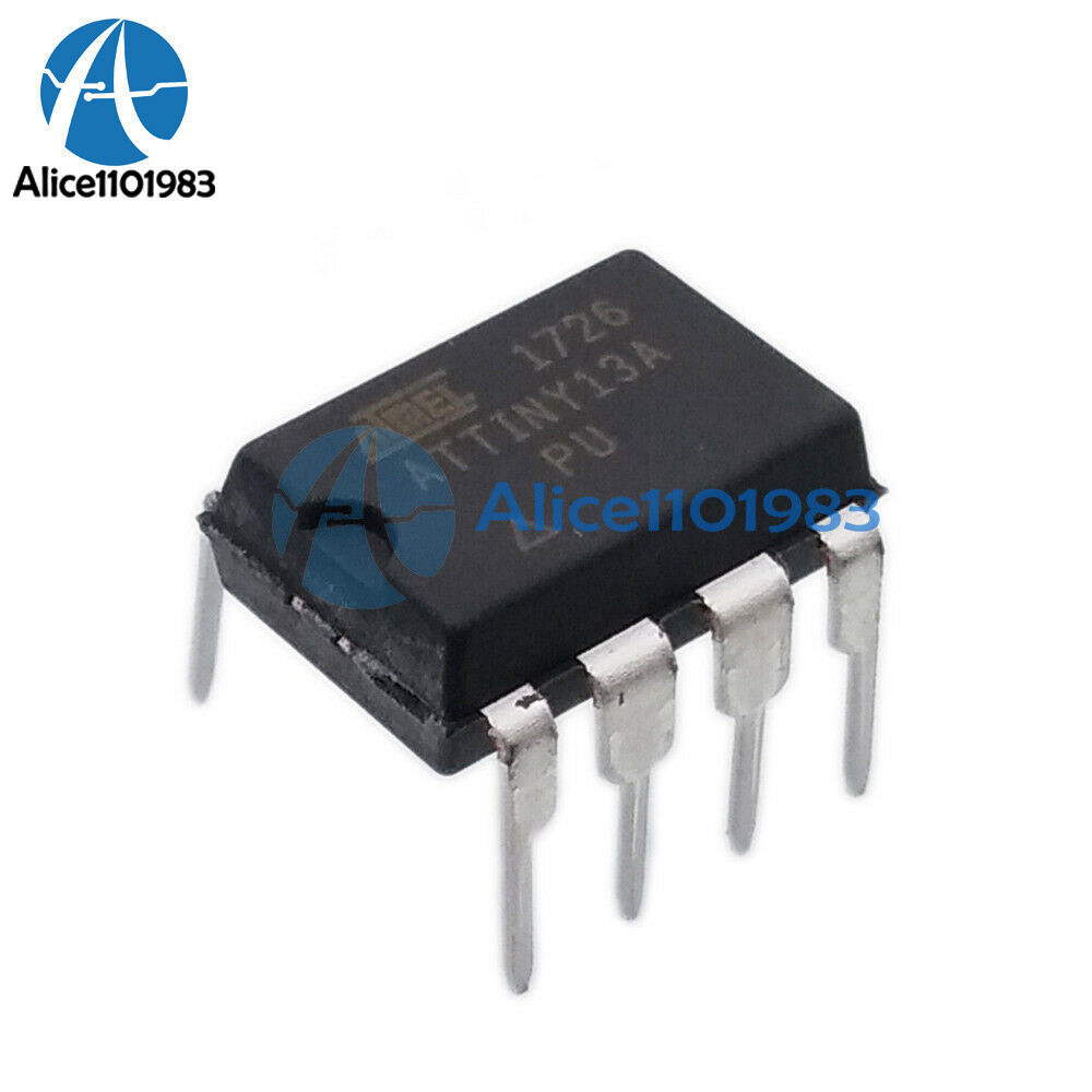 10Pcs ATTINY13A-PU ATTINY13 ATTINY13 Microcontroller IC New