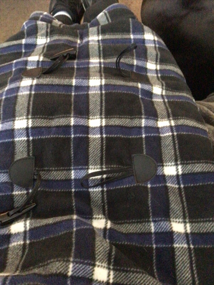 Fashion Pet Dog Vest Jacket Plaid Hook/Loop Closure Polyester