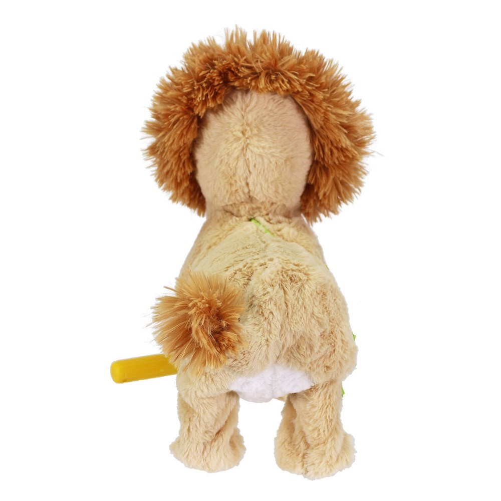 MEMBERS MARK WALKING & DANCING PLUSH, LION *DISTRESSED PKG