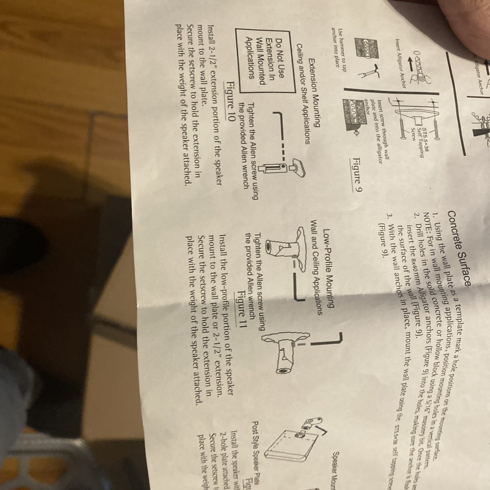 Indoor Speaker Mounts