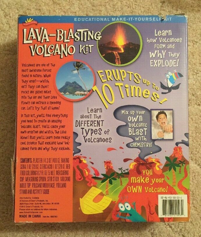 Scientific Explorer Lava-Blasting Volcano Kit, Very Good