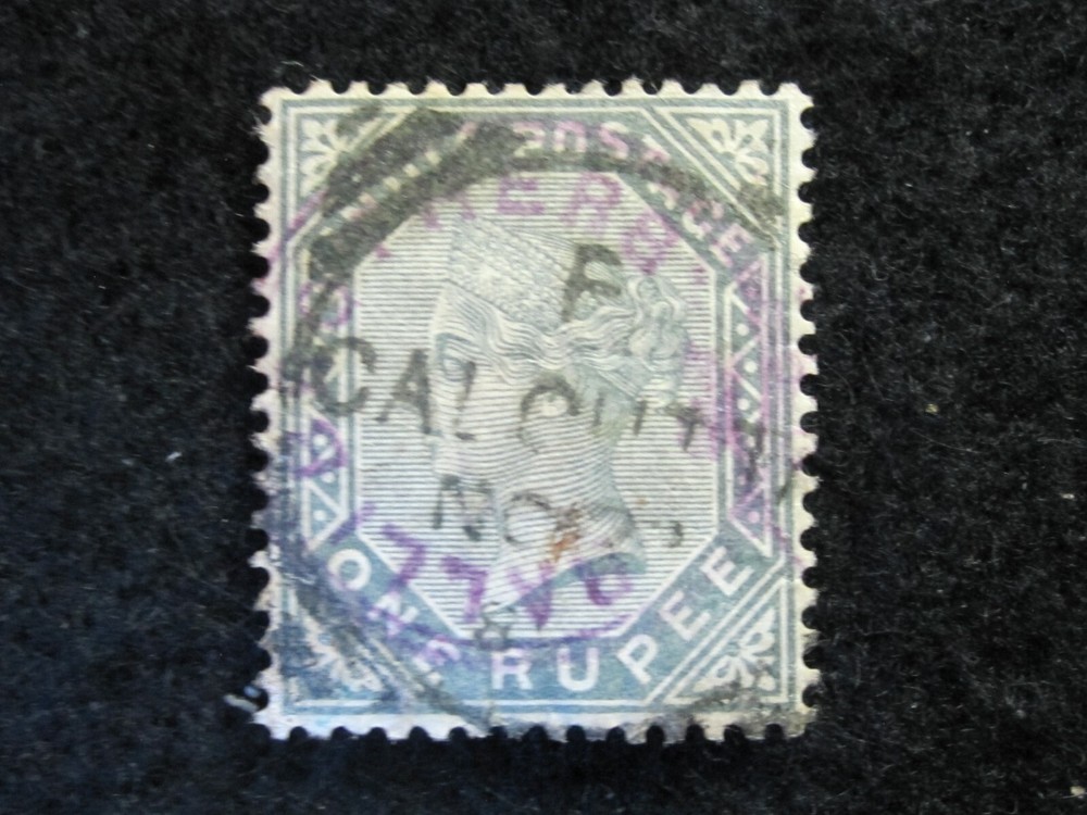 INDIA - SCOTT# 35 - USED - CAT VAL $30.00