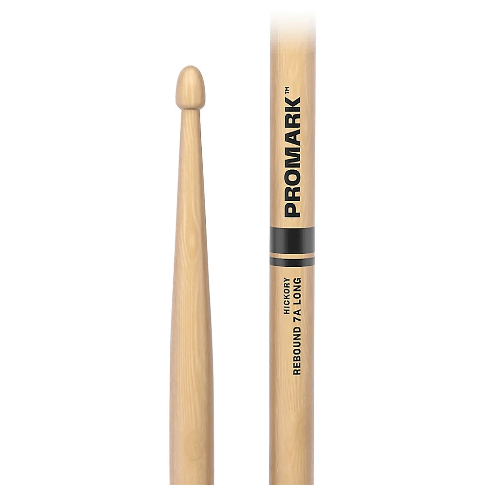 Promark Rebound Long Hickory Acorn Tip Drumstick 7A